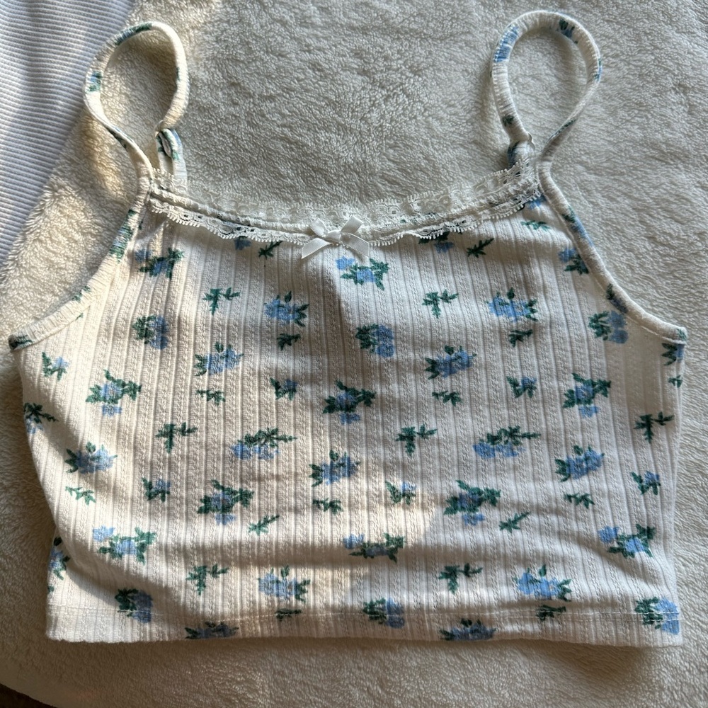 Floral baby tank